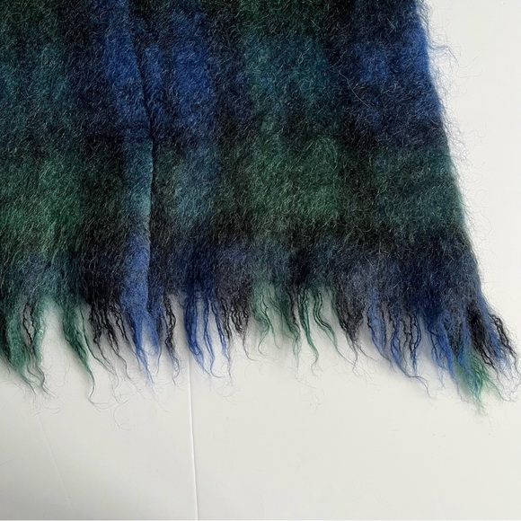 Vintage Robert Burns Mohair Black Watch cape - Picture 11 of 11